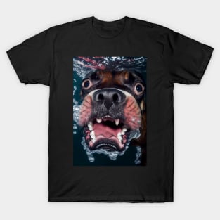 Dogs in Water #4 T-Shirt